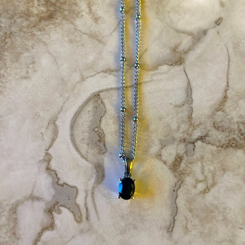 Black Spinel Necklace